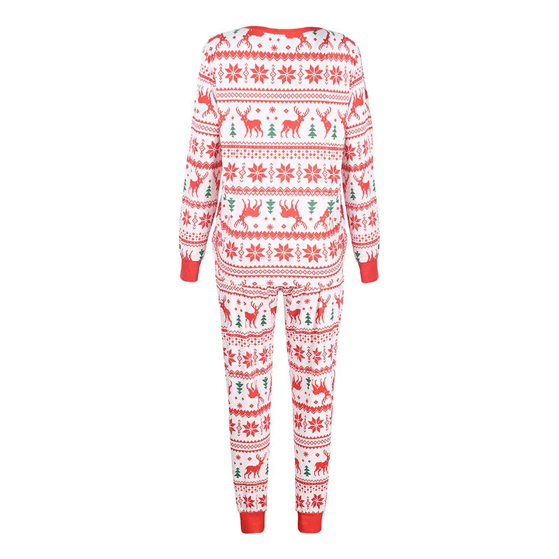 Christmas Family Matching Pyjama Set – Reindeer Print
