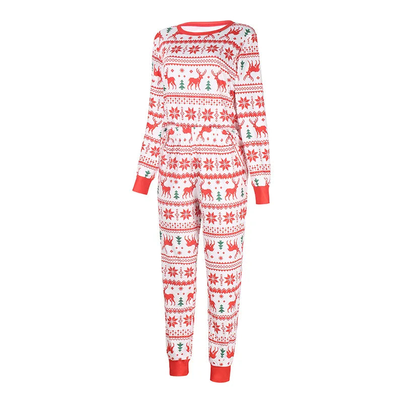 Christmas Family Matching Pyjama Set – Reindeer Print