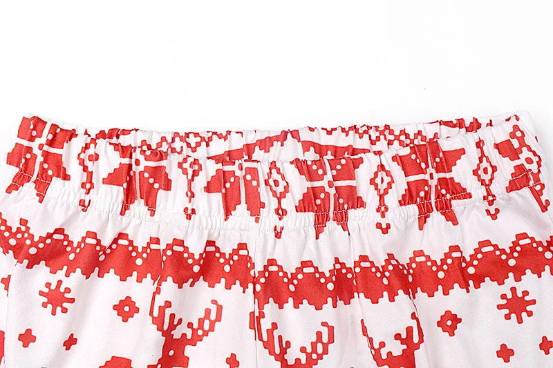Christmas Family Matching Pyjama Set – Reindeer Print